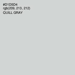 #D1D5D4 - Quill Gray Color Image